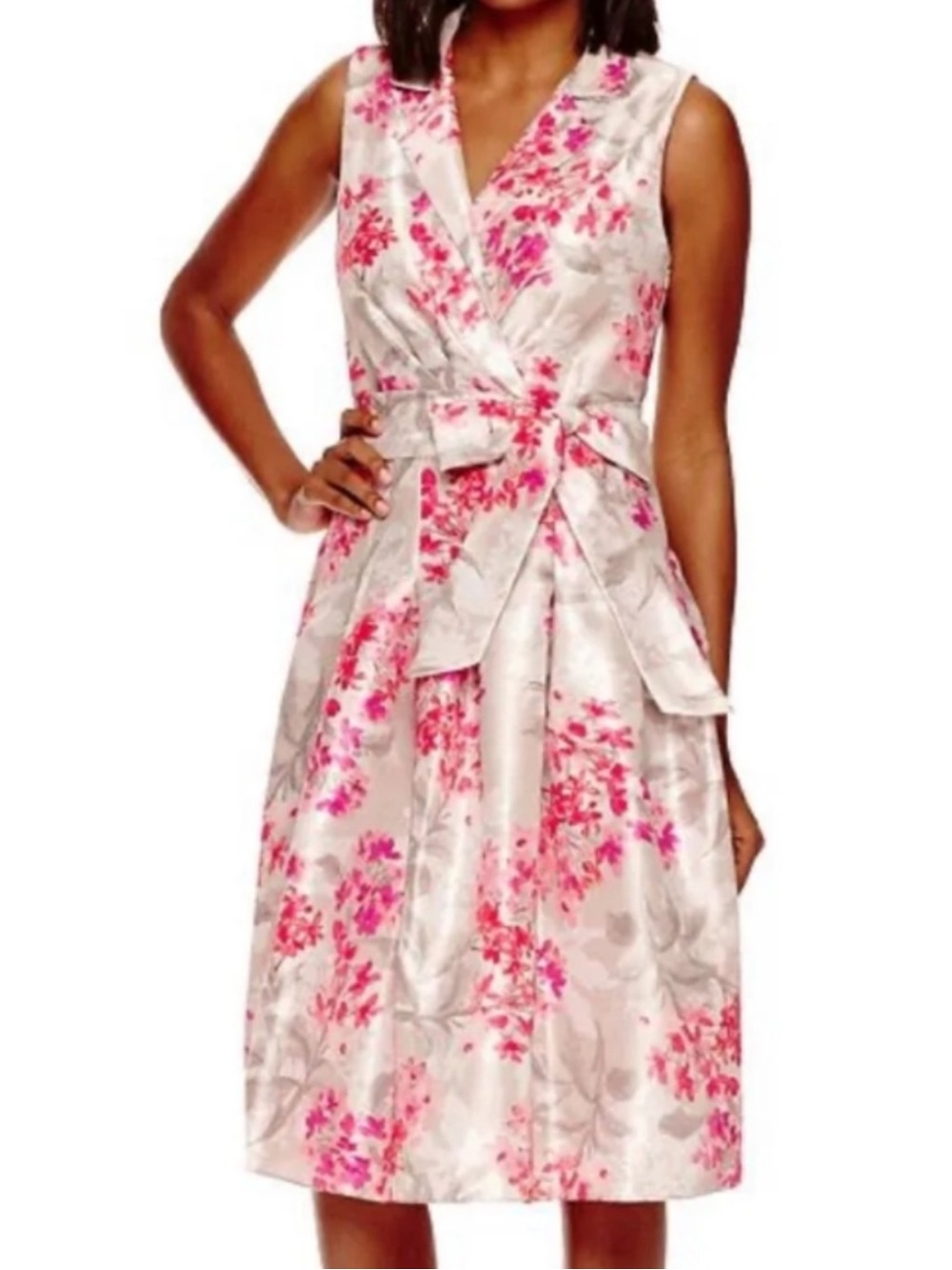 Jessica Howard Fit & Flair Midi  Dress